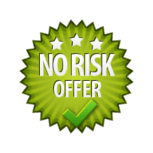 No Risk Offer - Burst Badge Green